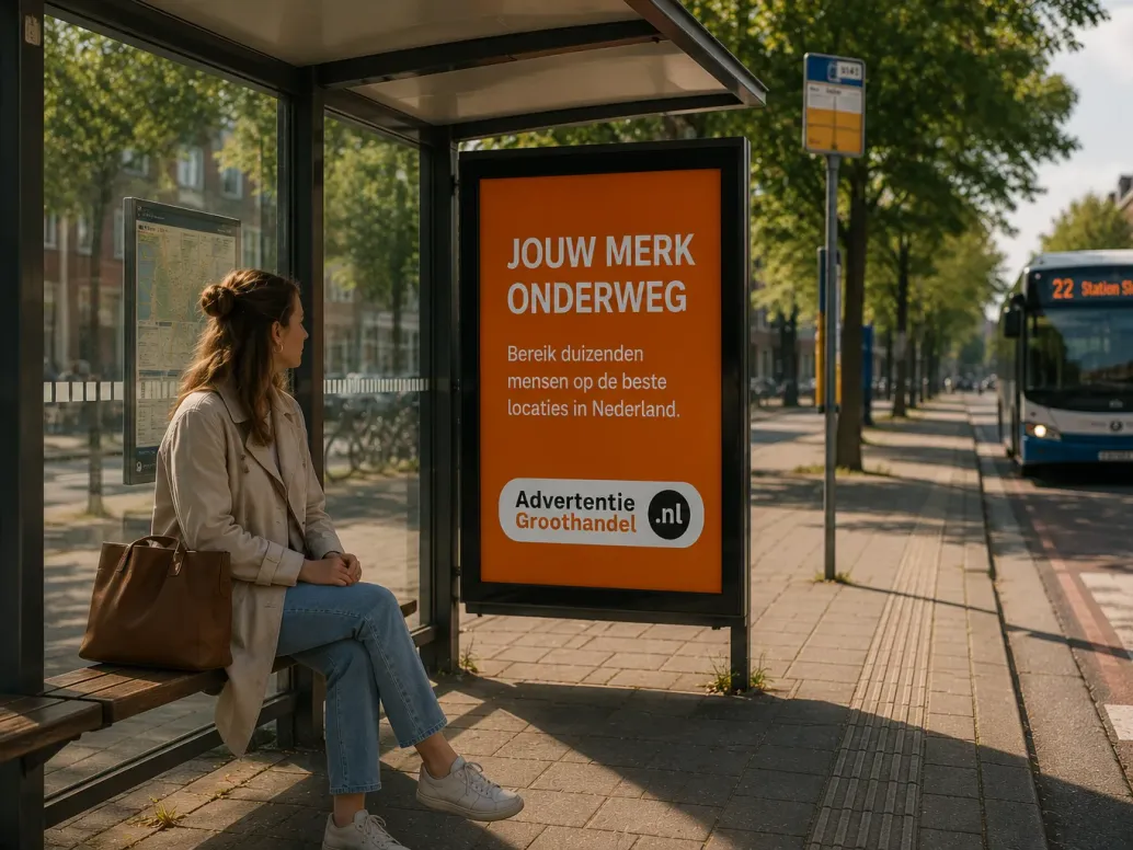 Verschillende soorten abri reclame